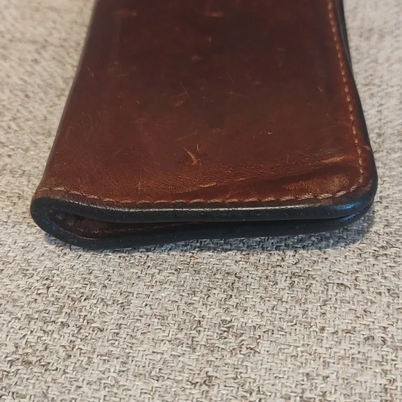 Dark Brown Everyday Bifold Wallet - Clayton and Crume Used Initials On Front* - Picture 5 of 8